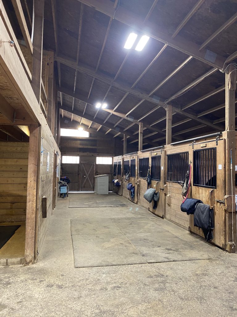 Back Bay Farm has 29 total stalls